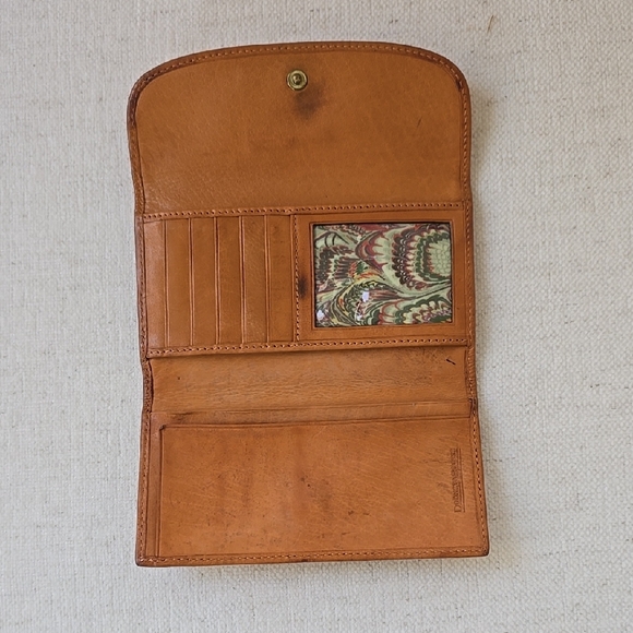 Dooney & Bourke Tan Leather Wallet - Picture 3 of 4